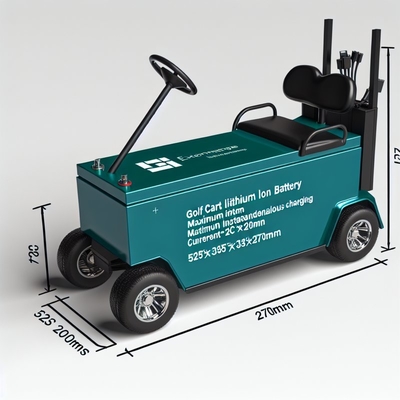 Guter Preis 51,2V 230Ah Golfwagen LiFePO4 Batterie mit 6000+ Zyklen Online