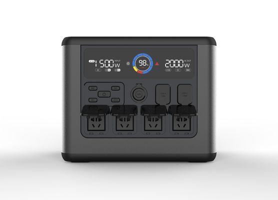 Guter Preis 100V 1800WH tragbares Kraftwerk mit Lithium-Eisen-Phosphat-Batterie 19,6kg Online